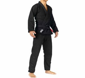 Traje de Jiu Jitsu brasileño blanco Colección de verano ligera con parches de logotipo personalizado Compra a granel Karate MMA ¡Haz tu propia marca! - Product Image 3
