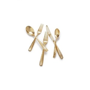 Wholesale Sustainable Stainless Steel & Brass Flatware <b>Set</b> Color <b>Cutlery</b> for Home Hotel Restaurant for Christmas - Product Image 1