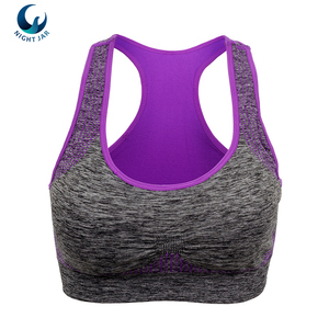 Soutien-gorge de sport court sexy pour femmes, fitness, yoga, entraînement, course à pied, gym, haut athlétique rembourré - Product Image 5