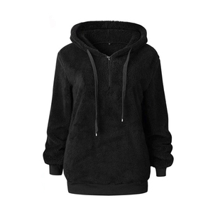 Nouveauté 2026 : Sweats à capuche à manches longues pour femmes, faible MOQ, sweats à capuche d'hiver pour femmes - Product Image 3