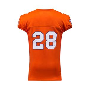 2025 camisetas de fútbol americano personalizadas, uniformes de sarga de aparejos transpirables, opciones de talla grande cortas delanteras, lo último en personalizable 2020 - Product Image 2