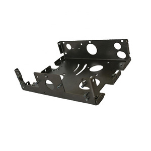 Pengolahan Stamping Produk Meninju Bekerja Bagian Logam Stainless <span class=keywords><strong>Steel</strong></span> Laser Cutting Layanan, Fabrikasi Logam Lembar OEM - Product Image 6