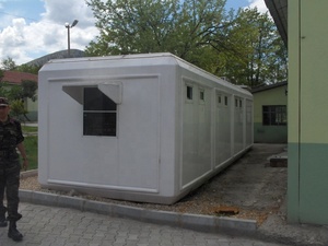 Cao cấp safter Marine <span class=keywords><strong>mobo</strong></span> cabin 270x870xh240 không gian rộng thoải mái ngoài trời kho sử dụng sợi thủy tinh thân thiện với môi Tấm bánh sandwich - Product Image 4