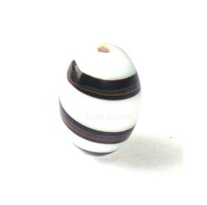 Venta al por mayor de cuentas de cristal de Murano rayadas y cuentas de vidrio para hacer joyas seductoras directamente del fabricante indio de cuentas - Product Image 6