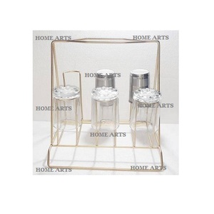 Soporte de vidrio de acero inoxidable hecho a mano con la más alta calidad soporte de exhibición de tazas para uso doméstico en hoteles - Product Image 4