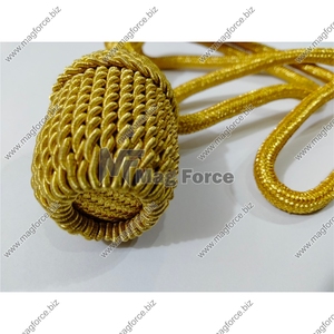 Noeud d'épée de couleur dorée pour les nœuds d'épée de conception personnalisée en gros avec logo personnalisé - Product Image 3