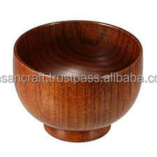 Cuenco de servicio seguro para contacto con alimentos sostenible desechable de madera de acacia ecológico Premium hecho a mano 100% para hoteles y restaurantes - Product Image 4