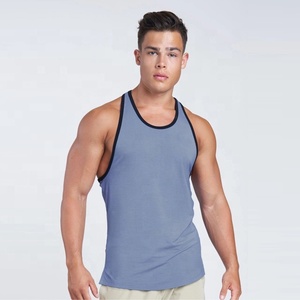 Débardeur de sport PIHA SPORTS pour homme, séchage rapide, respirant, 100% coton, grande taille, idéal pour la course à pied et la gym, best-seller - Product Image 1