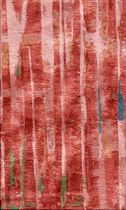 Tufté à la main Tapis en Viscose - Product Image 4