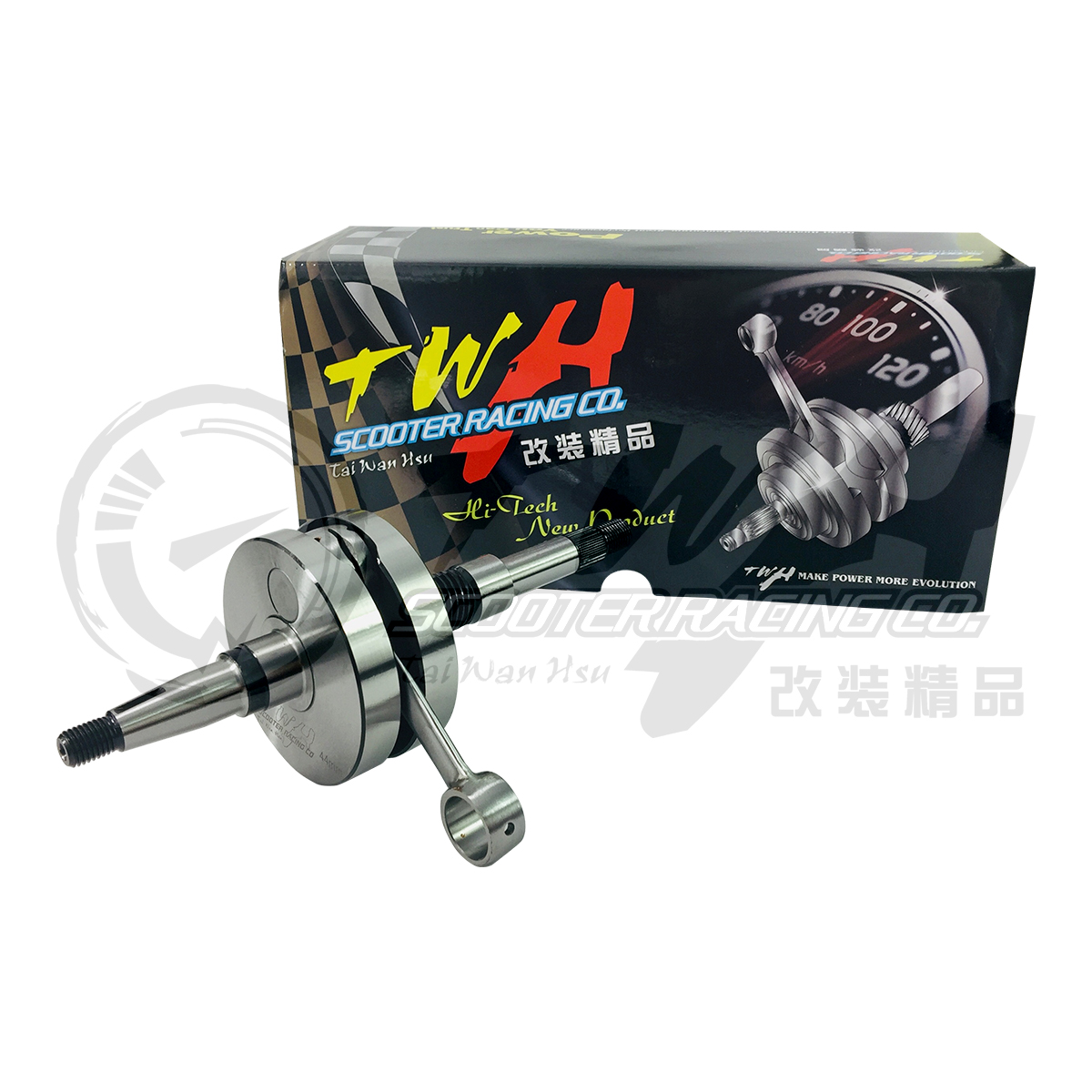 TWHDIOモーターサイクルレーシング44MMロングストローククランク