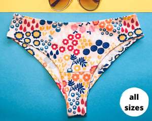 Femme Coton Culotte Tanga - Product Image 1