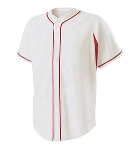 Jersey de béisbol de manga corta para hombre, Jersey con botones, estilo activo, personalizado - Product Image 1
