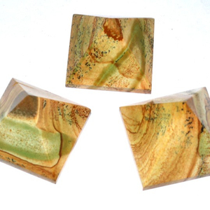 El mejor valor de Picasso Jasper Pequeñas pirámides: Picasso Jasper Pequeñas pirámides en venta Pirámides de piedra curativa al por mayor - Product Image 1