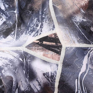 Ensemble d'entraînement pour femmes à la mode bonne qualité vêtements de sport de yoga sans couture grande taille caractéristiques imperméables ensembles de vêtements de yoga à motif solide - Product Image 6