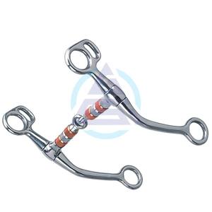 Sabot bout de pouce Tom de meilleure qualité, 5 pouces, mors de bouche en cuivre, équine, Instruments d'équitation agricoles vétérinaire - Product Image 1