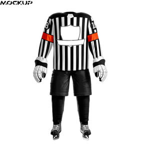 2025 barato fabricación al por mayor diseño OEM su propio portero uniformes de hockey Universitario Conjunto de 2 piezas - Product Image 4