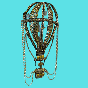 Patch en cristal de strass perlé de haute qualité, design spécial, pour l'embellissement et la couture des robes - Product Image 1