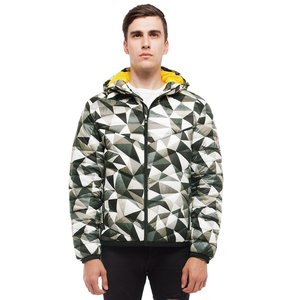 <b>Men's</b> Winter Bubble Coat Outwear Puffer <b>Jacket</b> Custom Logo Sublimation <b>Camo</b> Style with Stand Collar Windproof - Product Image 4