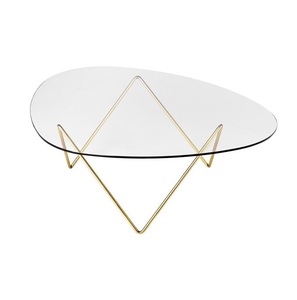 Table basse en métal faite à la main avec un design moderne et créatif, couleur personnalisée pour un usage domestique, table centrale en métal de style classique - Product Image 3