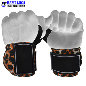 Wholesale High Quality Cowhide <b>Wrist</b> Wraps for Fitness Support Custom Logo Printed <b>Weight</b> Lifting Enhancer for Gym Performance - Product Image 4