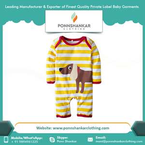 high quality <b>baby</b> clothes <b>baby</b> rompers <b>baby</b> <b>muslin</b> gauze romper with custom packing direct warehouse shipping - Product Image 6