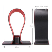 Support de casque et écouteurs 2-en-1 en cuir PU confortable, nouveau style, accessoires mobiles