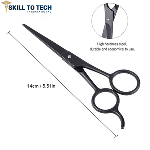 Tijeras de Peluquería Profesionales SKILL TECH INTERNATIONAL con Logotipo Láser Personalizado, de Acero Inoxidable de Alta Calidad - Product Image 5