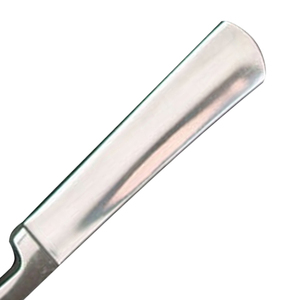 Professional Men's <b>Straight</b> Edge <b>Razor</b> with Natural Wooden Handle Safety Features & Disposable Changeable Blade - Product Image 2