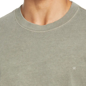 T-shirt pour homme à col rond, 100% coton satiné, manches longues, respirant, séchage rapide, écologique, personnalisable, imprimable par sublimation - Product Image 3