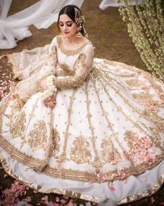 Éblouissant-lourd mariée Lehenga avec robe Anarkali orné de perles de verre en cristal Resham travail soie matériel fête 2024 mariage - Product Image 2