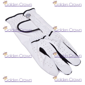 Cabretta ถุงมือกอล์ฟหนังสังเคราะห์สำหรับกลางแจ้งสไตล์เรียบง่ายกำหนดขนาดและสีได้4ฤดู - Product Image 3