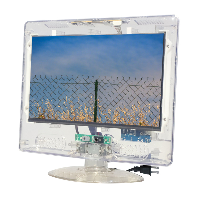 13.3 Inch 15.6 Inch 18.5 Inch LCD Transparent TV with Safety Screws