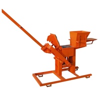 Machine à fabriquer des briques en argile manuelle, presse à main, petite machine à fabriquer des briques, machine à fabriquer des blocs creux, prix aux Philippines