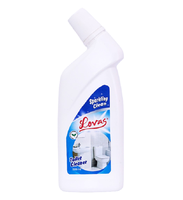 Nettoyant Écologique Puissant pour Toilettes et Salle de Bain, Détergent Liquide Bleu Clair au Parfum Frais