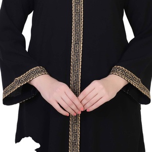 New Design Muslim <b>Kaftan</b> Turkey Abaya Dress Islamic Clothing in Dubai High Quality Long Sleeve Ethnic Dress Women - Product Image 5
