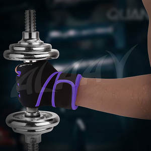 Gants de sport en cuir à paume complète pour hommes et femmes pour l'entraînement de gymnastique, l'haltérophilie, le soutien et la protection - Product Image 6