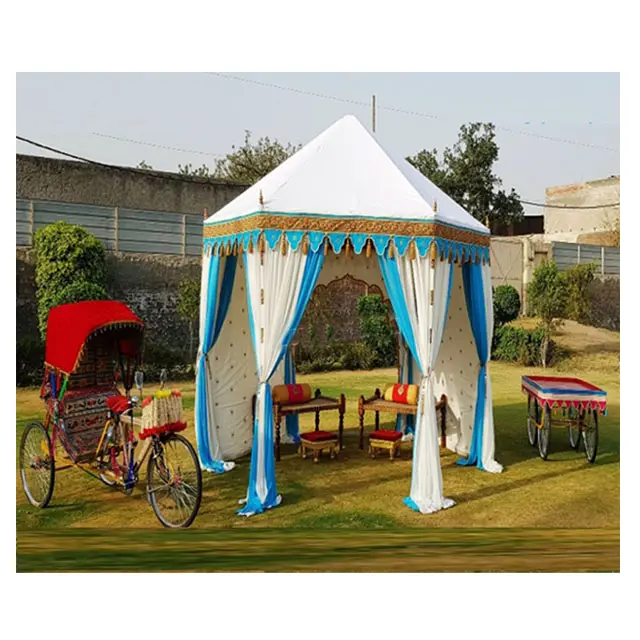 Fungsi Mehndi Pernikahan Tenda Haveli Produsen Luar Ruangan Pernikahan Sangeet Tenda Pesta Luar Ruangan Pernikahan