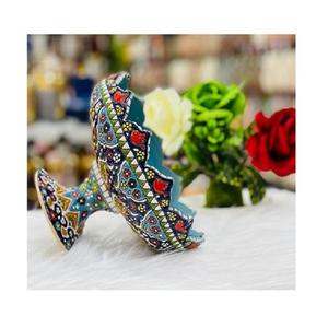 Bol décoratif de luxe en métal de qualité, en fer, écologique, au design classique, multicolore pour le service de fruits en gros - Product Image 2