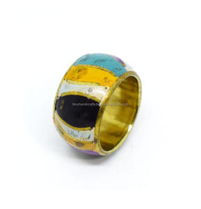 Anillo de silicona con diseño de flores, anillo colorido con diseño de flores, accesorios de joyería, venta al por mayor - Product Image 5