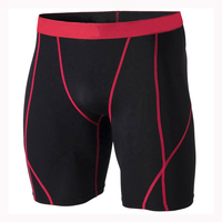 Shorts de sport pour hommes personnalisés de qualité supérieure, pour la course à pied et la gym, avec taille élastique, compression, séchage rapide, motif écologique