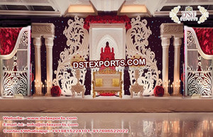 Boda de Bollywood etapa London elegante boda fibra configuración Melbourne Popular Bollywood boda escenario - Product Image 3