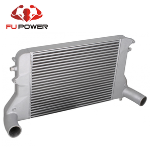 Noyau de refroidisseur intermédiaire en aluminium t6601, pour VW <span class=keywords><strong>Golf</strong></span> <span class=keywords><strong>5</strong></span> 2.0T FSI, refroidisseur à eau à montage frontal - Product Image 2