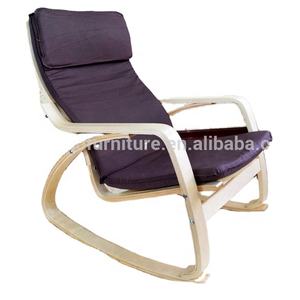 เก้าอี้โยกไม้โค้งสไตล์โมเดิร์น K/D POANG พร้อมโครงไม้ สำหรับใช้ในบ้าน ห้องนั่งเล่น ห้องนอน และโรงแรม - Product Image 2