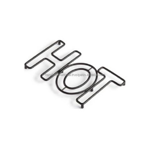 Dessous de plat en fil de fer or rose - Product Image 6