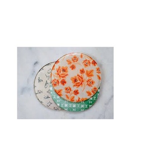 Sous-verre en résine de couleur fleur nouveau design forme ronde sous-verre en résine personnalisé et de taille moyenne à vendre - Product Image 3