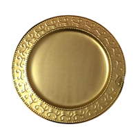 Assiettes de Présentation Rondes en Fer Écologiques, Design Minimaliste, Taille Personnalisable, Couleur Blanche, pour Hôtels et Restaurants