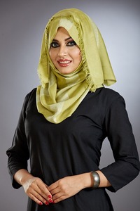 Bufanda Hijab musulmana de uso diario suave para uso en otoño - Product Image 5