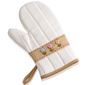 Maniques de cuisine en coton de qualité supérieure, motif rayé élégant, best-seller de Noël, protection du grossiste, résistantes à la chaleur, compatibles lave-vaisselle - Product Image 6