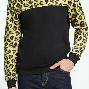 Sudadera con capucha personalizada de moda de primavera para hombre, Sudadera con capucha de cuello redondo sublimación - Product Image 4