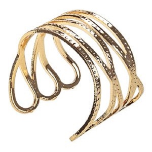 Rond de serviette en métal plaqué or de meilleure qualité support de table décoratif pour les fêtes de mariage rond de serviette stocké pour la décoration de table - Product Image 6